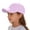 Z04-PP1, variant on LRen Adjustable Kids Baseball Cap with Ponytail Hole Lightweight Breathable Sun Hat for Outdoor Sports and Daily Wear Beige