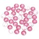 thumbnail image 1 of 100Pack Perlas de Rhinestones de Fondo Plano para Coser, Gemas Redondas de Cristal de 7mm, Rosa, 1 of 6