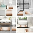 thumbnail image 4 of Luxury Bathroom Rug Mat 24x36, Extra Soft and Absorbent Microfiber Bath Rugs, Non-Slip Plush Shaggy Bath Carpet, Machine Wash Dry, Bath Mats for Bathroom Floor, Tub and Shower, Beige, 4 of 12