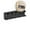 Black, variant on Yoloke Bathroom Shelf Organizer, The Sink Shelf Bathroom, Bathroom Sink Shelf Over Faucet, Bathroom Countertop Organizer Kitchen Above Sink Drain Shelf