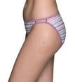 thumbnail image 3 of Vanity Fair Illumination Stripe Print Bikini Panties 18108 5 Lavender purple multi, 3 of 3