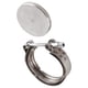 thumbnail image 3 of Kit de bloqueo de Wastegate, brida de bloqueo externo de acero inoxidable para Wastegate de banda en V de 1,7 pulgadas/1,8 pulgadas, 3 of 5