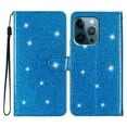 thumbnail image 1 of Compatible avec iPhone 13 Pro Étui Portefeuille Pailleté avec Poche pour Carte Couverture Rabattable, 1 of 5
