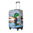thumbnail image 1 of Fotbe Mallard Duck Swimming In A River Funda Protectora para Equipaje, Antirrayones y Resistente a la Suciedad, Compatible con Maletas de 18 a 32 Pulgadas-Small, 1 of 7