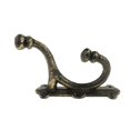 thumbnail image 2 of Abbracc Classic Industrial Double Clothes Hook Cast Iron Hanger Bronze, 2 of 7