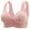 Pink, variant on Xunlbb Comfortable Bras for Women, Plus Size Women Seamless Front Buckle Bra Without Steel Rim Thin Style Sports Bra Wirefree Yoga Bra on Clearance