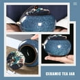 thumbnail image 3 of Shisuyan Ceramic Tea Container Airtight Tea Jar Decorative Loose Tea Holder Decorative Tea Canister, 3 of 8