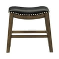thumbnail image 1 of Topline Home Furnishings Stool, Faux Leather, 1 of 5
