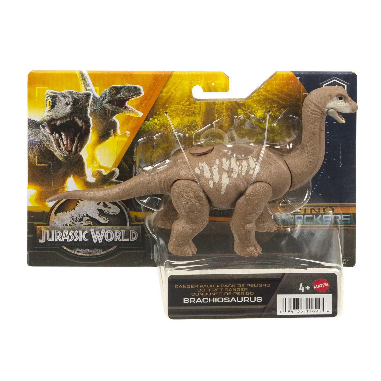 Jurassic World Dinosaur Danger Pack Juvenile Brachiosaurus Action Figure