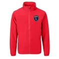 thumbnail image 2 of Men's Cutter & Buck  Red San Jose Earthquakes Big & Tall Charter Eco Knit Recycled Full-Zip Hoodie Jacket, 2 of 3