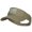 Olive, variant on Thin Green Line USA Flag Embroidered Washed Visor - Olive OSFM