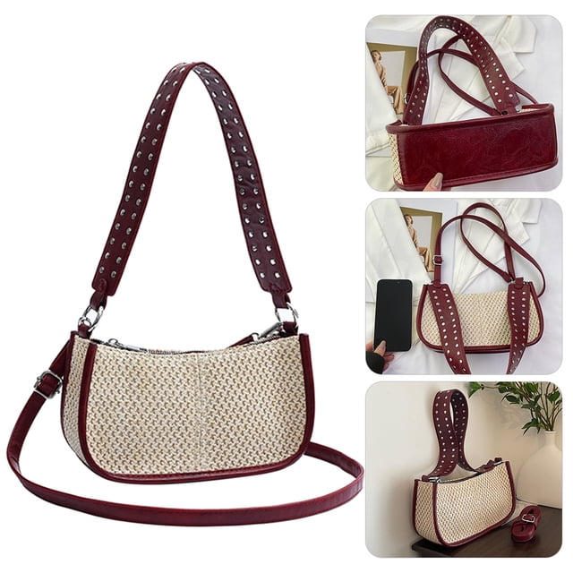 Bolso Hombro Playa Axila Cuero PU