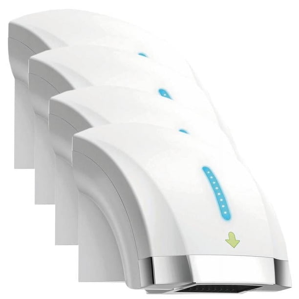 Secadores de Manos Eléctricos BreezeBlitz 4Pzas Con Sensor 20cm 1800W 110V 60Hz 8A Tiempo de Secado 12 a 15 seg
