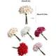 thumbnail image 4 of Ramo de flores artificiales Bearachild 5 cabezas decoración boda Blanco, 4 of 6