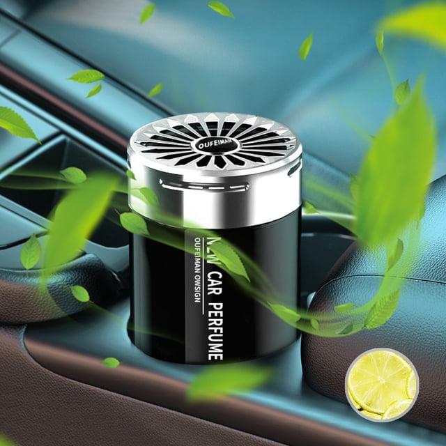 Car Fresheners Aroma Diffuser Car Diffuser Aromatherapy Oil Diffuser Cool Mist Mini Portable Diffuser For Car Home Office Bedroom (Black)