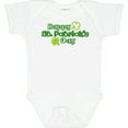 thumbnail image 3 of Inktastic Happy St. Patrick's Day Boys or Girls Baby Bodysuit, 3 of 5