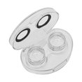 thumbnail image 2 of Unique Bargains 1 Set Contact Lens Case Integrated Heart Lens Storage Case Black, 2 of 5