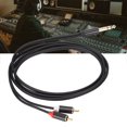 thumbnail image 3 of Cable ANGGREK de 1/4 a 2 Chapado en Oro 6.35 mm Macho a 2 Cables Macho Para Altavoz, 3 of 7