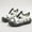 F-642Black, variant on ZHOGXU Baby Kids Girls Sandals Soft Sole Non Slip Closed Toe Mesh Lightweight Breathable Shoes For Outdoor Play And Daily Wear,Black,4-4.5 Years