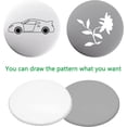 thumbnail image 6 of 6 PCS 3.15 Inch Door Handle&nbsp;Bumper, SourceTon Door Stopper Wall,Silicone Wall Protector, Door Knob Guard for Protecting Wall, Doorknobs, Bathroom, Cabinets(White and Gray), 6 of 9