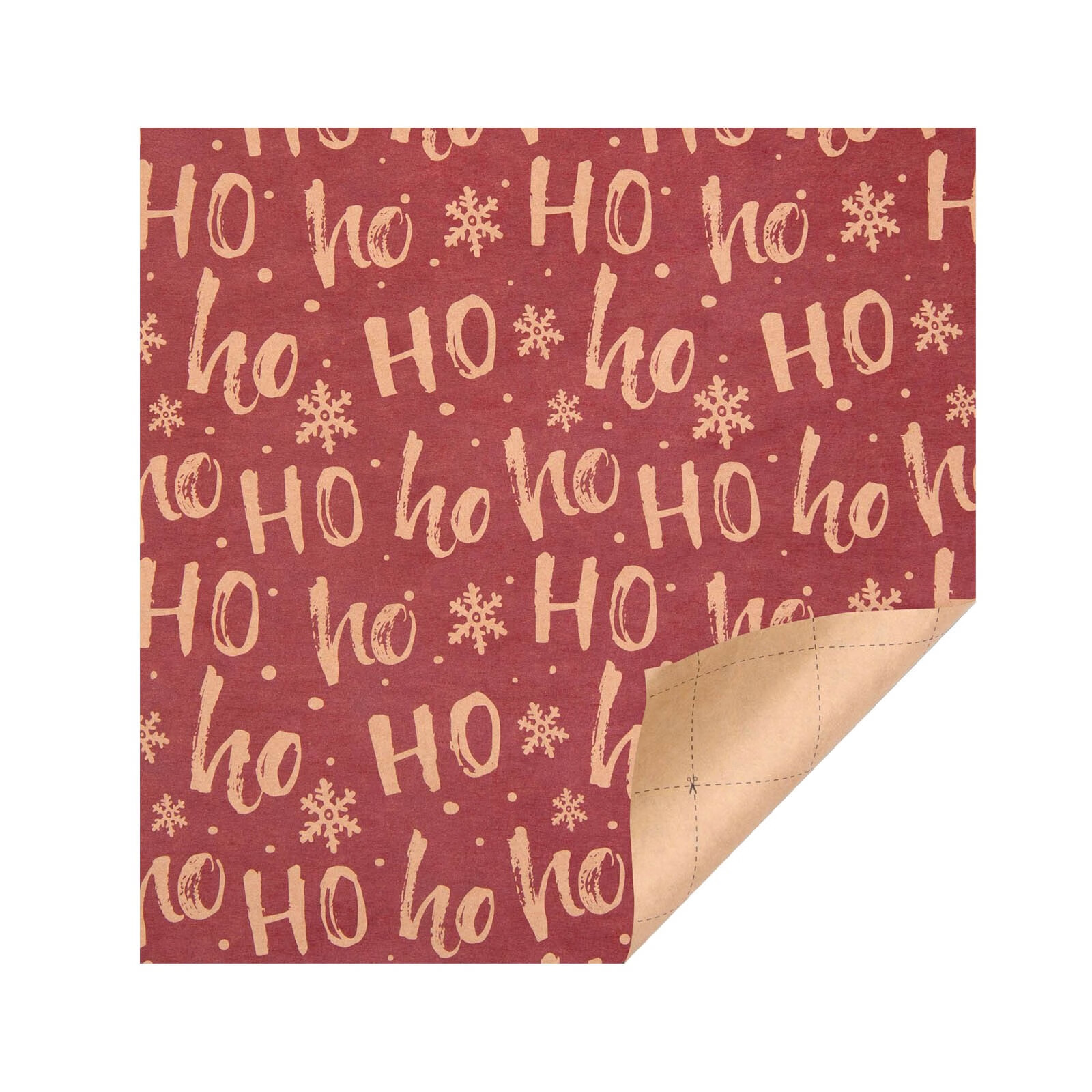 Colored Kraft Paper Christmas Wrapping Paper Gift Wrapping Paper Has A Back Line Of 44 × 100CM