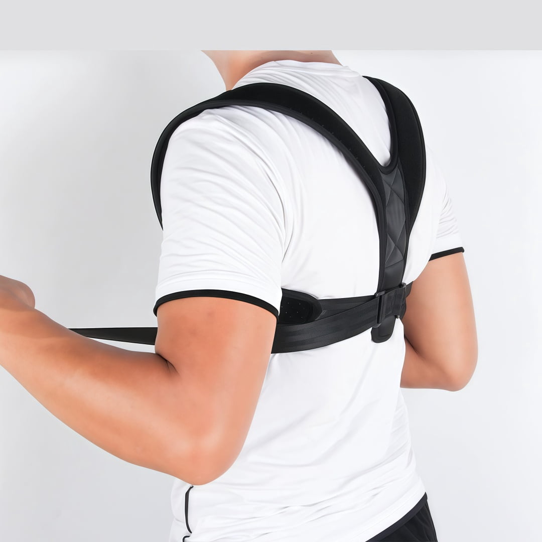 10Pcs Adjustable Back Posture Corrector Belt, Breathable Hunchback Correction Support Brace, Comfortable Spine Straightener for Men Sitting Posture Correction