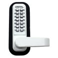 thumbnail image 2 of Lockey 2835Dc 2000 Series Keyless Entry Double Combination Mechanical Lever Set - Brass, 2 of 7