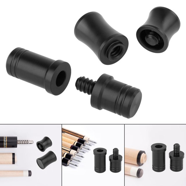 2 protectores de juntas para taco de billar, herramientas de punta de taco de billar, accesorios, tapas de juntas, equipo de protección para el cuidado de tacos para 22 mm x 61 mm 22 mm x 50 mm shamjiam none