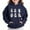 Blue, variant on Bnwani Black Kids Hoodie Sweatshirt Boys Long Sleeve Fleece Casual Oversized Cute Solid Pocket Size 3-4t
