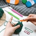 thumbnail image 6 of BCOOSS 113PCS Crochet Kit for Beginners Adults Crochet Hook Set with Crochet Yarn，Needles, Accessories, 6 of 7