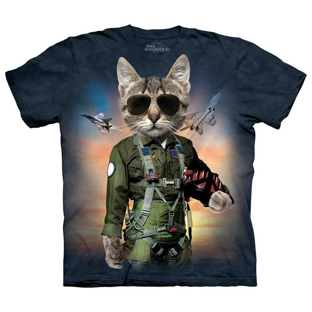 The Mountain The Mountain TShirt Tom Cat Feline Tie Dye Shirt