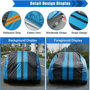 Car Cover Waterproof Custom Fit Ford Escape(2000-2025), Full Exterior Cover for Automobiles Lightweight Resistant Outdoor Sun UV Rain Dust Snow Wind Protection.