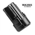 thumbnail image 2 of NEW 2pack 3000mAh 12V Battery for Worx WA3503 WA3504 WA3505 RK2514K2 WA3713, 2 of 7