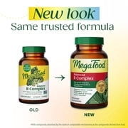 MegaFood Balanced B Complex - 8 B Vitamins - Vitamin B6 & B12 - Vegan - 30 Servings