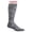 Charcoal, variant on Women's Full Floral | Moderate Graduated Compression Socks | Wide Calf Fit
