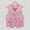Pink, variant on RTKFRFLM Kids Western Cowboy Fringe Vest Brown Faux Suede Tassel Top for Party Performance and Dress Up Unisex Style A
