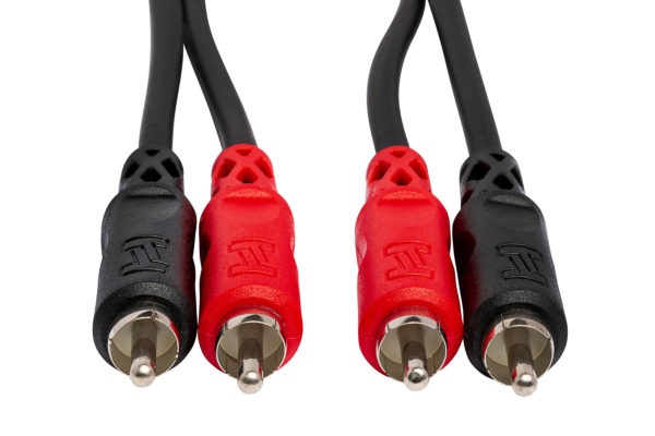 Hosa CRA-201 1m (39.3") Dual RCA to Same Stereo Interconnect Cable - image 2 of 3