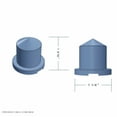 thumbnail image 2 of Chrome Plastic 11/16" X 1 1/4" Pointed Round Push-On Nut Cover For Hex Head Bolts, 2 of 2