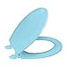 thumbnail image 3 of Bath Bliss 7083 Siège de Toilette Rond Standard Biseauté, Bleu Clair, 3 of 4