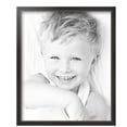 thumbnail image 2 of ArtToFrames 14" x 17" Black Square with Silver Beads Picture Frame, 14x17 inch Multi Wood Poster Frame (WOM-5287),  Pack, 2 of 7