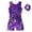 Purple Diamond, variant on Aideaone Girl Gymnastic Leotards with Hair Scrunchie Sparkle Dance Unitards for 4-12Years