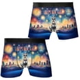 thumbnail image 3 of Happy New Year with Schnauzer Fireworks Holiday Xmas Winter 2025 All Over Print Boxer Briefs Underwear for Men Dad Miniature Schnauzer Dog Lover - 00025, 3 of 6