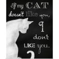 thumbnail image 1 of Great BIG Canvas | "If My Cat Doesn't Like You" Art Print - 24x30, 1 of 4