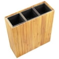 thumbnail image 3 of vidaXL Solid Acacia Wood Garden Planter Boxes with Raised Flower Bed, 3 of 7