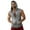 Grey, variant on Daolelai Men's Hooded Zippered Sleeveless Sports Vest