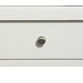 thumbnail image 6 of Home Square 2 Piece Solid Wood Nightstand Set with Drawer in White, 6 of 7