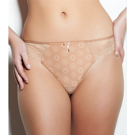 Caramel Apparel - New Womens Lingerie Freya Faye Thong 4207 Creme Caramel XS