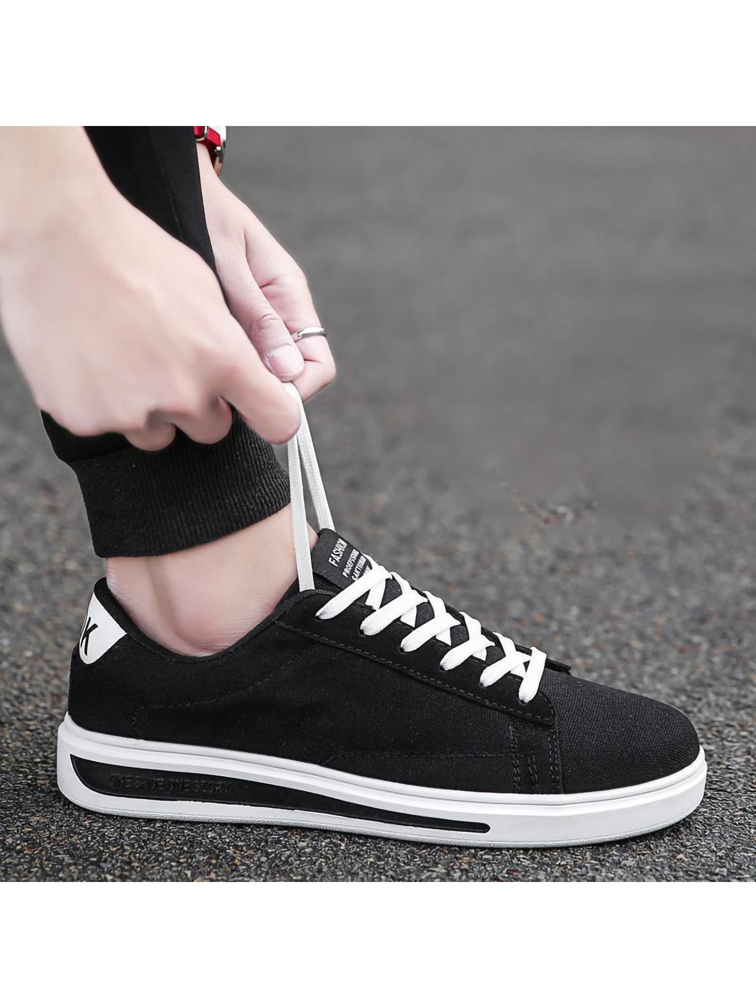 New Womens Ladies Girls Flat Canvas Mules Trainers Lace Up Plimsolls Pumps Shoes 