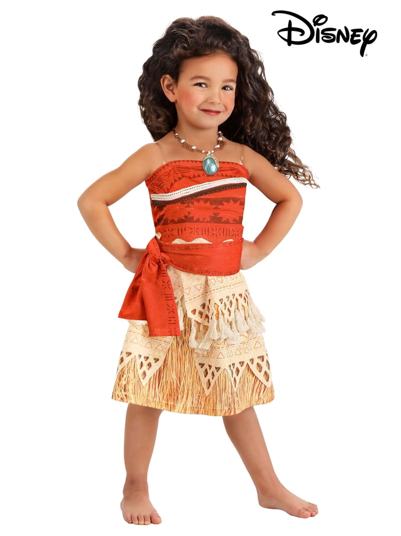 disney princess moana dress up trunk Girls Moana Costume Inspired Moana Dress Disney Princess Girls Moana Dress- up