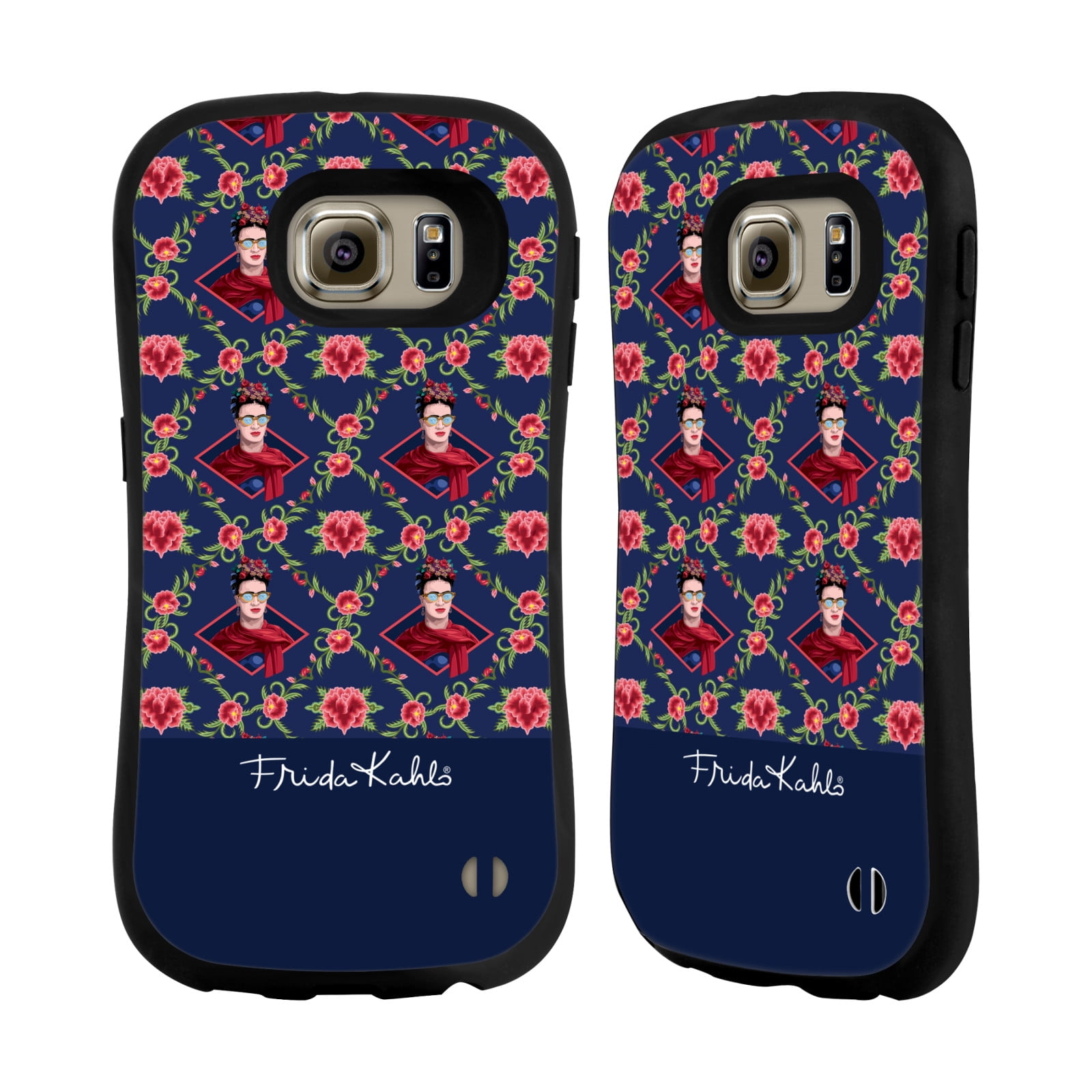 OFFICIAL FRIDA KAHLO PORTRAITS AND PATTERNS HYBRID CASE FOR SAMSUNG